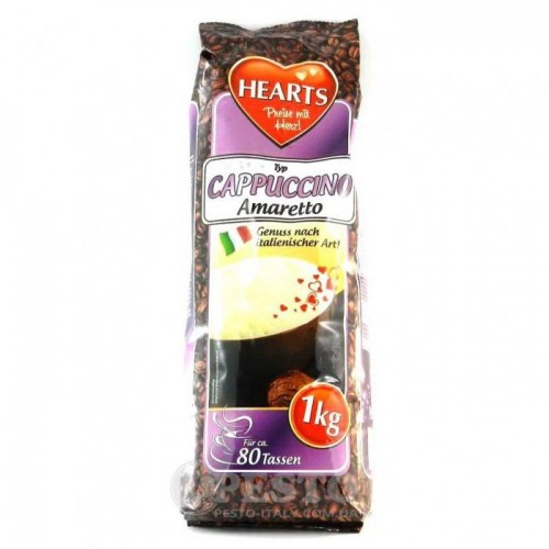 Капучіно Hearts amaretto 1 кг Капучіно Hearts amaretto 1 кг