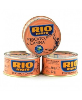 Тунец Rio mare Pescato e Canna в оливковом масле 80г Тунец Rio mare Pescato e Canna в оливковом масле 80г