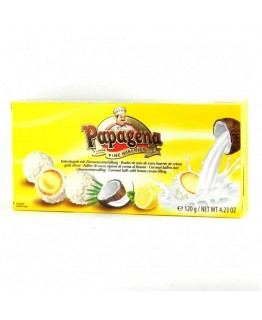 Вафельные шарики Papagena с кокосом-лимонным кремом 120 г