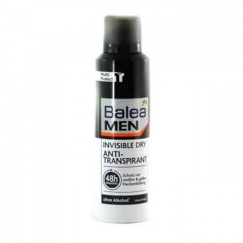 Антиперспирант Balea men Invisible dry 48 часов 200мл Антиперспирант Balea men Invisible dry 48 часов 200мл