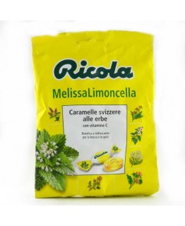 Цукерки карамельні Ricola з лимоном і мелісою без глютена 75г