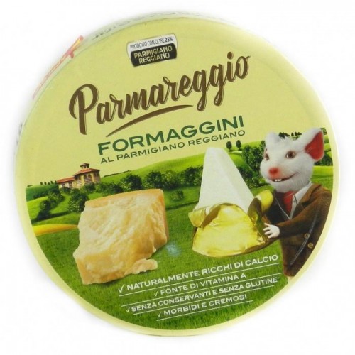 Сыр мягкий треугольничками Parmareggio Parmigiano reggiano 140г Сыр мягкий треугольничками Parmareggio Parmigiano reggiano 140г