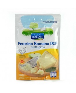 Твердый Pecorino Romano DOP тертый 100 г