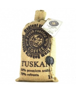 Кофе в зернах Tuskani 30% arabica 1кг