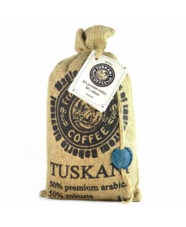Кофе в зернах Tuskani 50% premium arabica 50% robusta 1 кг