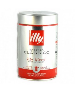 Молотый кофе Illy blend tostato classico 250 г (ж / б)