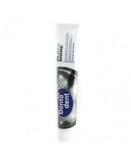 Зубная паста Dontodent black shine отбеливающая 75мл