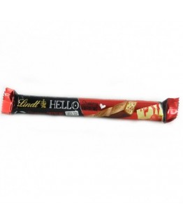 Шоколадные Lind Hello strawberry cheesecake батончик 39 г