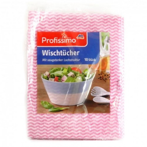 Сухие тряпки Profissimo wischtucher 10шт Сухие тряпки Profissimo wischtucher 10шт