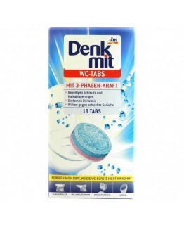 Таблетки для унитаза Denkmit wc tabs 16шт