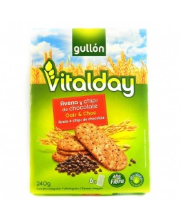 Печенье Gullon vitalday овсяное с шоколадом 240г