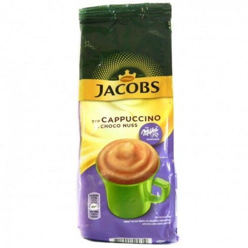 Капучино Jacobs шоколадно ореховое 500г Капучино Jacobs шоколадно ореховое 500г