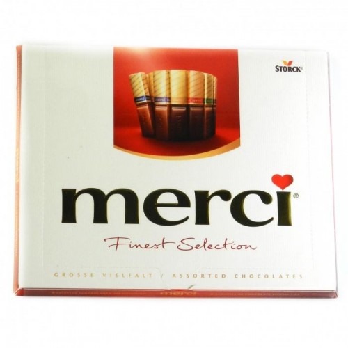 Шоколад Merci Finest Selection ассорти 250 г Шоколад Merci Finest Selection ассорти 250 г
