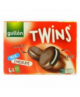 Печенье Gullon twins сэндвич в молочном шоколаде 252г Печенье Gullon twins сэндвич в молочном шоколаде 252г