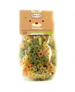 Макароны Dalla Teddy БИО томат и шпинат детские 200г
