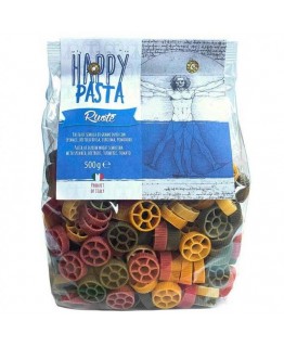 Макароны цветные Happy Pasta Ruote 0,5кг Макароны цветные Happy Pasta Ruote 0,5кг
