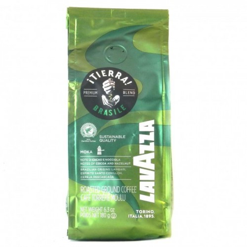 Кофе молотый Lavazza Tierra Brasile 180г Кофе молотый Lavazza Tierra Brasile 180г