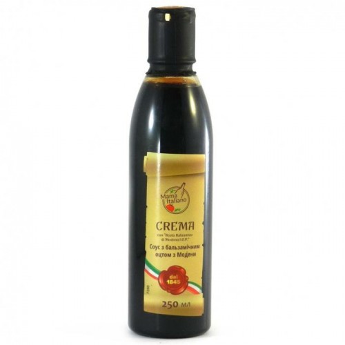 Соус бальзамический Mama italiano crema 250мл Соус бальзамический Mama italiano crema 250мл