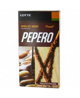 Соломка в шоколаді Pepero Peanut 50г Соломка в шоколаді Pepero Peanut 50г