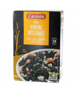 Рис Carosio Riso venere integrale 500г Рис Carosio Riso venere integrale 500г