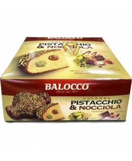 Панеттоне Balocco с фисташково-шоколадным кремом 0,75кг