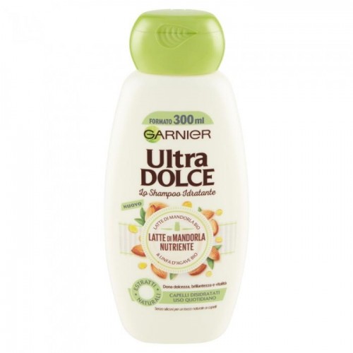 Шампунь Garnier Ultra Dolce питательное миндальное молоко 300мл Шампунь Garnier Ultra Dolce питательное миндальное молоко 300мл