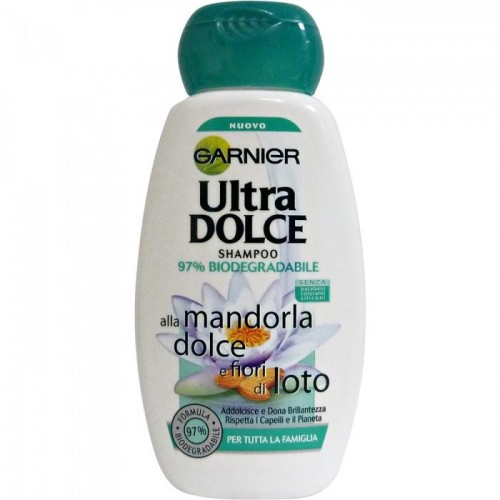 Шампунь Garnier Ultra Dolce сладкий миндаль и цветок лотоса 300 мл Шампунь Garnier Ultra Dolce сладкий миндаль и цветок лотоса 300 мл
