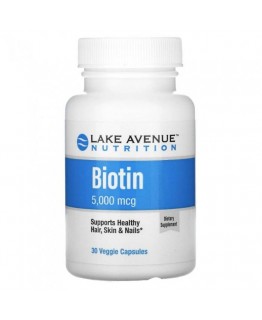 Витамины Lake Avenue Nutrition Biotin 30шт