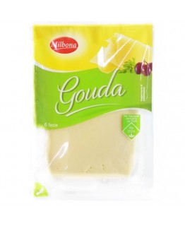 Сир твердий Milbona Gouda різаний 200г