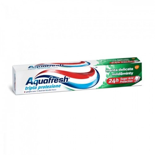Зубная паста Aguafresh menta delicata mild 75 мл Зубная паста Aguafresh menta delicata mild 75 мл