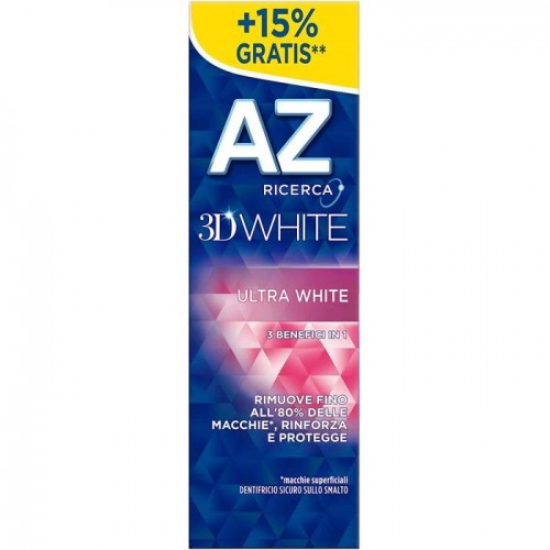 Зубная паста AZ 3D White 3 в 1 ультра отбеливание 75 мл Зубная паста AZ 3D White 3 в 1 ультра отбеливание 75 мл