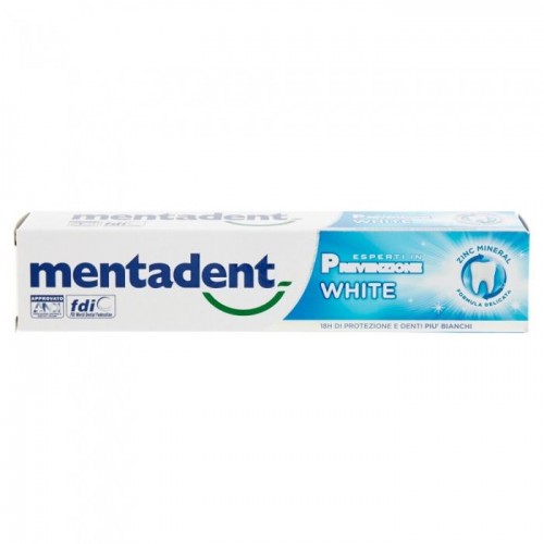 Зубная паста Mentadent Prevenzione White 75 мл Зубная паста Mentadent Prevenzione White 75 мл