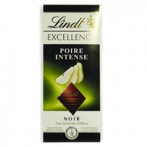 Шоколад Lindt черный с грушей 48% какао 100г Шоколад Lindt черный с грушей 48% какао 100г