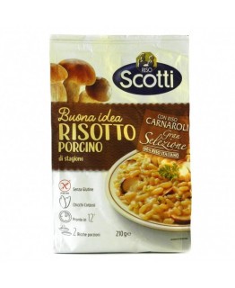 Рис Scotti Risotto Porcino с белыми грибами 210г