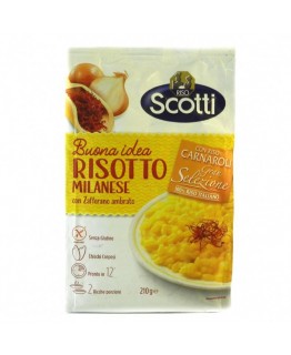 Рис Scotti Risotto миланское с шафраном 210г