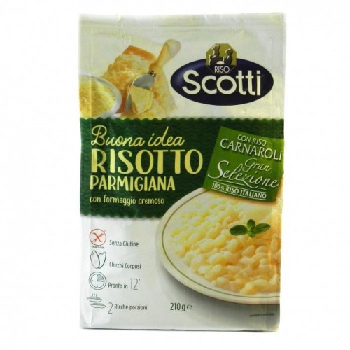 Рис Scotti Risotto с сыром пармезан 210г Рис Scotti Risotto с сыром пармезан 210г