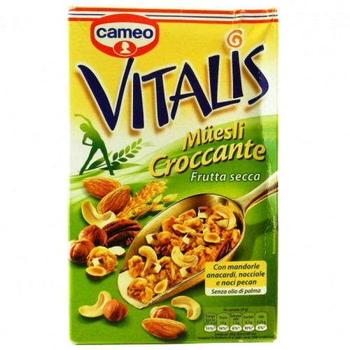 Мюсли Cameo Vitalis с орехами 300г Мюсли Cameo Vitalis с орехами 300г