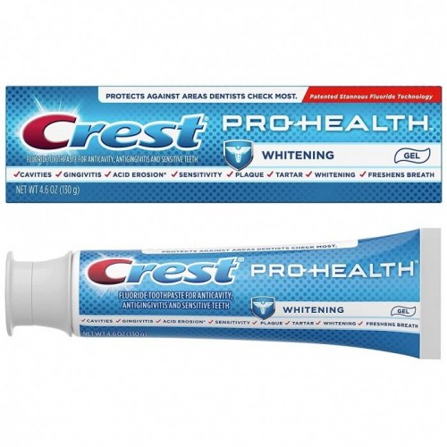 Зубная паста Crest Pro-Health Whiteng Gel 130г Зубная паста Crest Pro-Health Whiteng Gel 130г