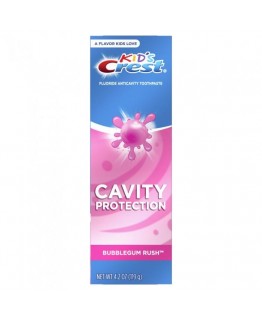 Зубная паста Crest Kids Cavity Protection Bubblegum 119г для детей Зубная паста Crest Kids Cavity Protection Bubblegum 119г для детей