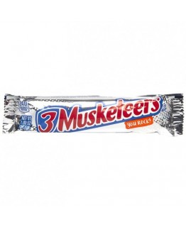 Конфеты шоколадные 3 Musketeers you rock батончик 60г