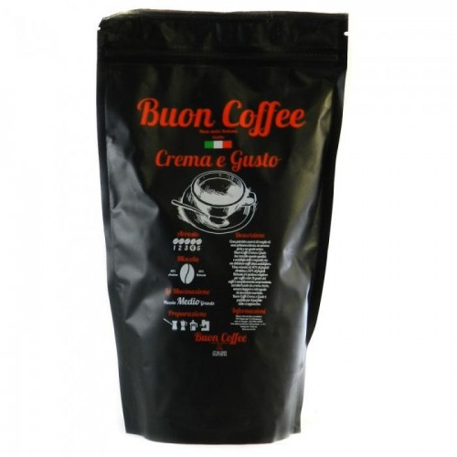 Кофе молотый Buon Coffe Crema e Gusto 250г Кофе молотый Buon Coffe Crema e Gusto 250г