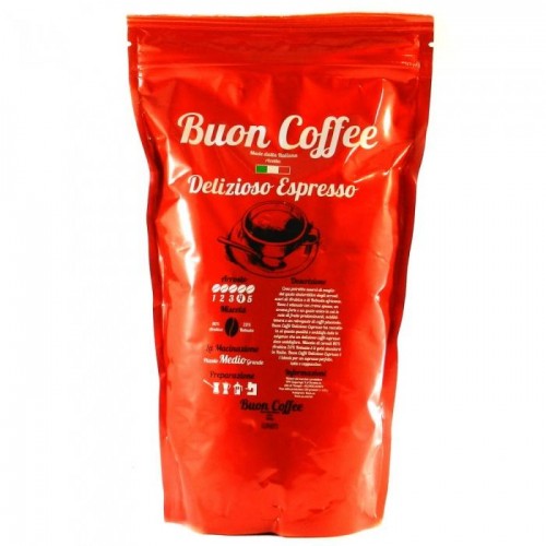 Кофе молотый Buon Coffe Delizioso Espresso 250г Кофе молотый Buon Coffe Delizioso Espresso 250г