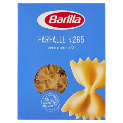 Макароны классические Barilla Farfalle 100% итальянская мука 0,5кг Макароны классические Barilla Farfalle 100% итальянская мука 0,5кг