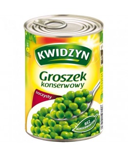 Горошок Kwidzyn консервований 400г