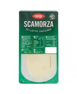 Сыр Scamorza нарезанный 140г Сыр Scamorza нарезанный 140г
