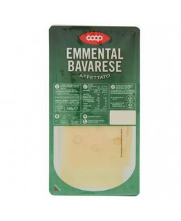 Сыр Emmental Bavarese нарезанный 140г
