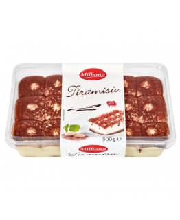 Десерт Milbona Tiramisu 0,5 кг Десерт Milbona Tiramisu 0,5 кг