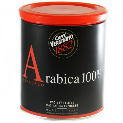 Кофе молотый Caffe Vergnano 1882 espresso ж/б 250г Кофе молотый Caffe Vergnano 1882 espresso ж/б 250г