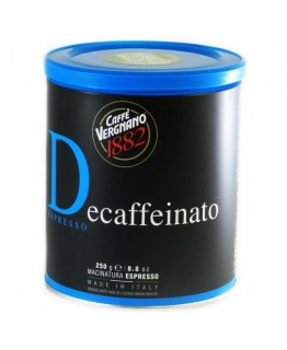 Кофе молотый Caffe Vergnano 1882 без кофеина ж/б 250г