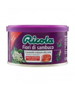 Леденцы Ricola Fiori di sambuco без сахара 100г Леденцы Ricola Fiori di sambuco без сахара 100г